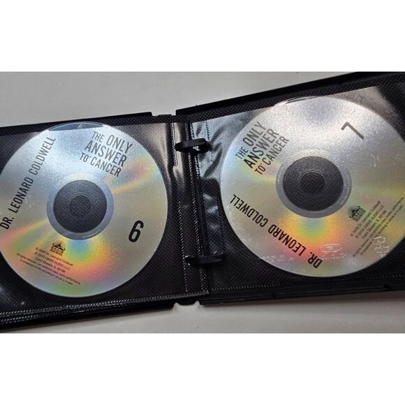 The Only Answer To Cancer By Dr. Leonard Coldwell 8 CD Box Set - Picture 6 of 7